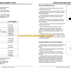 John Deere 2020 2030 Utility Vehicle ProGator Operator’s Manual (OMM141589J9)