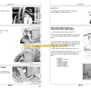 John Deere 640A Loader Operator’s Manual (OMCC36945)