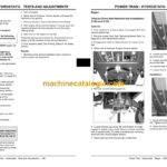 John Deere X110, X120, X140 Tractors Technical Manual (TM2373)