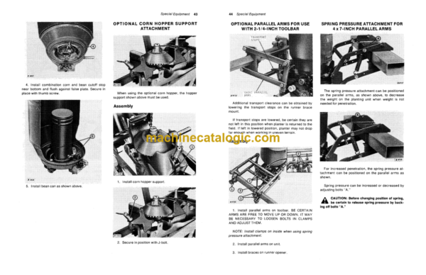 John Deere 50 Unit Planter Operator's Manual (OMB25515)