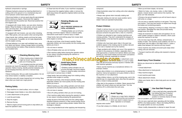 John Deere 7200, 7400 Trim and Surrounds Mower Operator's Manual (OMTCU29637)