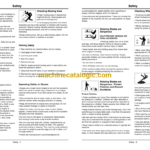 John Deere WG32A, WG36A, WG48A Commercial Walk Behind Mower Operator's Manual (OMTCU33418)