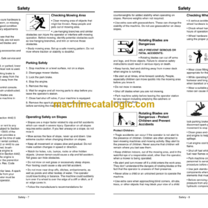 John Deere WG32A, WG36A, WG48A Commercial Walk Behind Mower Operator’s Manual (OMTCU33418)