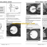 John Deere JS20 JS30 JS40 Walk-Behind Rotary Mowers Technical Manual (TM1335)