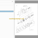 Hitachi EX100M-3 Excavator Parts Catalog & Equipment Components Parts Catalog