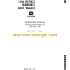 John Deere 1200 Series Surflex Disk Tiller Operator's Manual (OMW11661)