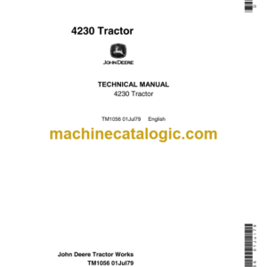 John Deere 4230 Tractor Technical Manual (TM1056)