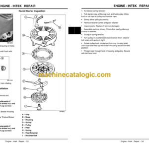 John Deere JS60H, JS63, and JS63C Walk-Behind Rotary Mowers Technical Manual (TM2209)