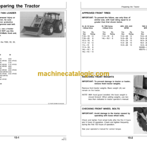 John Deere 740A Loader Operator’s Manual (OMCC36951)