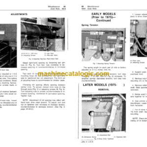 John Deere 4300 Beet Harvester Technical Manual (TM1120)