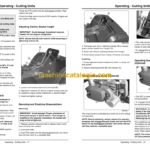 John Deere 180 and 220 E-Cut Hybrid Walk Greens Mower Operator's Manual (OMTCU32639)