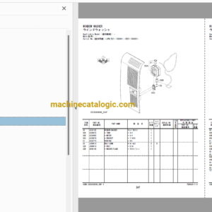 Hitachi ZX135US-6 ZX135USK-6 ZX135USOS-6 Hydraulic Excavator Parts and Equipment Components Parts Catalog