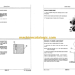 John Deere 690C Excavator 693C Feller-Buncher 693C Delimber Repair Operation and Test Technical Manual (TM1323)