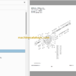 Hitachi ZX26U-6 Hydraulic Excavator Parts Catalog & Equipment Components & Engine Parts Catalog