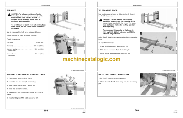 John Deere 740A Loader Operator's Manual (OMCC36951)