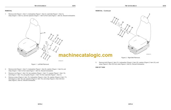 John Deere 250G Hydraulic Excavator Technical Manual VOL 4 OF 5 (TM12141A-IN2-4)