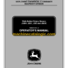 John Deere JS60H, JS61, JS63 and JS63C Walk-Behind Rotary Mowers Operator's Manual (OMGX21222J2)