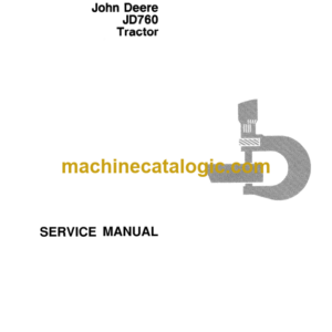 John Deere JD760 Tractor Service Manual (SM2075)