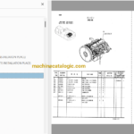 Hitachi ZX210W Wheeled Excavator Parts and Equipment Components Parts Catalog