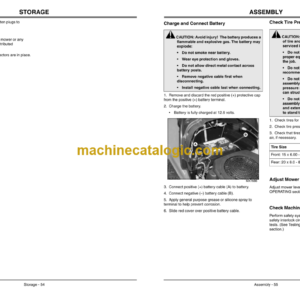 John Deere 14.542GS, 1642HS and 17.542HS Sabre Lawn Tractors Operator’s Manual (OMGX20196H1)