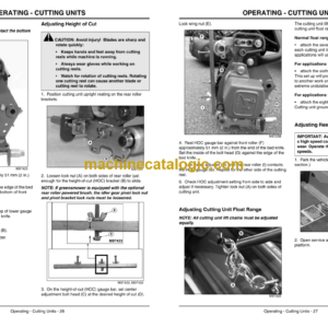 John Deere 2500A and 2500E Professional Greensmower Operator’s Manual (OMTCU21258)