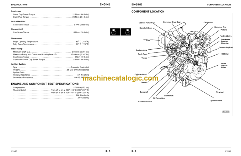 John Deere 2653 Professional Utility Mower Technical Manual (TM1533)