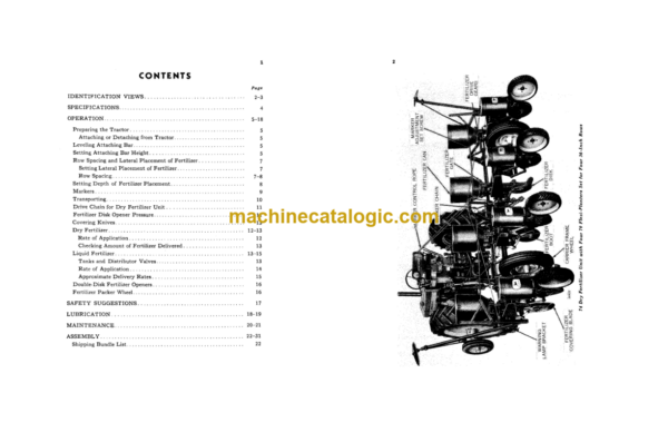 John Deere 74 and 76 Dry and Liquid Fertilizer Units Operator's Manual (OMB25042B)