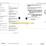John Deere 992D-LC Excavator Operation and Tests Technical Manual (TM1462)