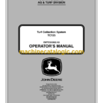 John Deere TC125 Turf Collection System Operator's Manual (OMTCU30922)