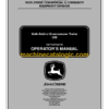 John Deere 22B Walk-Behind Greensmower Trailer Operator's Manual (OMTCU27387)