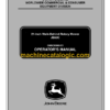 John Deere JS63C 21-Inch Walk-Behind Rotary Mower Operator's Manual (OMGC00669C1)