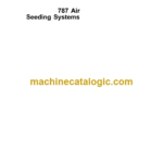 John Deere 787 Air Seeding Systems Technical Manual (TM1577)
