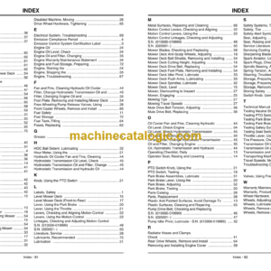 John Deere 777 and 797 Mid-Mount Z-Trak Operator’s Manual (OMTCU16573G4)