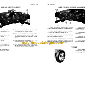 John Deere 307 Gyramor Rotary Cutter Operator’s Manual (OMW21303)