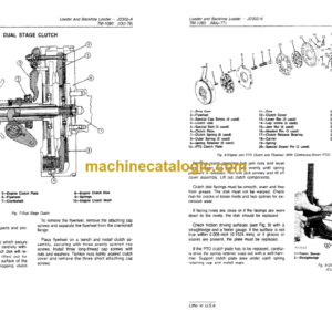 John Deere JD302-A Loader and Backhoe Loader Technical Manual (TM1090)