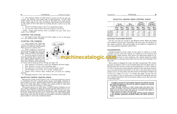 John Deere 260 Farm Loader Operator's Manual (OMW21496)