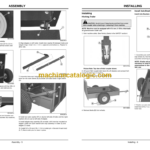 John Deere 22B Walk-Behind Greensmower Trailer Operator's Manual (OMTCU27387)