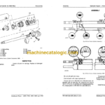 John Deere 2600 2700 and 2800 Semi-Integral; 3600 and 3700 Drawn Moldboard Plows Technical Manual (TM1240)