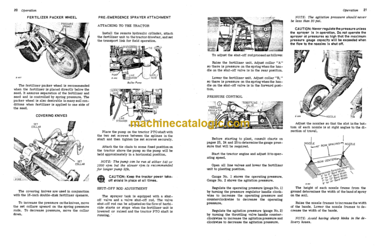 John Deere 184 and 186 Dry or Liquid Fertilizer Units Operator's Manual (OMB25259)