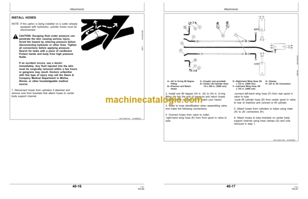 John Deere 1518 Flex-Wing Rotary Cutter Operator's Manual (OMW40678)