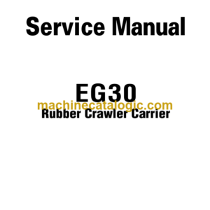 Hitachi EG30 Service Manual