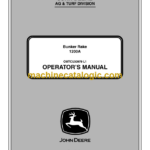 John Deere 1200A Bunker Rake Operator's Manual (OMTCU30979)