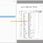 Hitachi ZX27U Excavator Parts Catalog & Equipment Components Parts Catalog