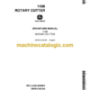 John Deere 1408 Rotary Cutter Operator's Manual (OMW21429)
