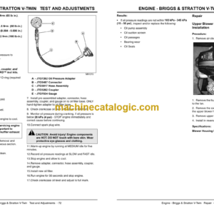 John Deere L105, L107 and L120 Lawn Tractors Manual (TM2185)