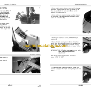 John Deere 7450 Cotton Stripper Operator’s Manual (OMN200465)