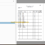 Hitachi ZX75UR-3 Hydraulic Excavator Parts Catalog & Equipment Components Parts Catalog