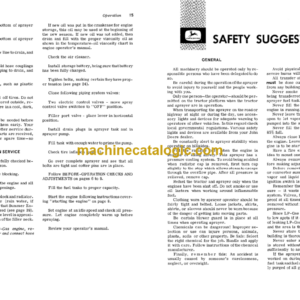 John Deere 90 and 100 Orchard and Grove Air Sprayers Operator’s Manual (OMB25217)