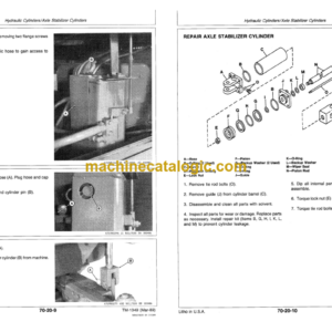 John Deere 9950 Cotton Picker Technical Manual (TM1349)