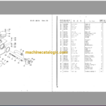 Hitachi UH05D Parts List & Equipment Components Parts Catalog
